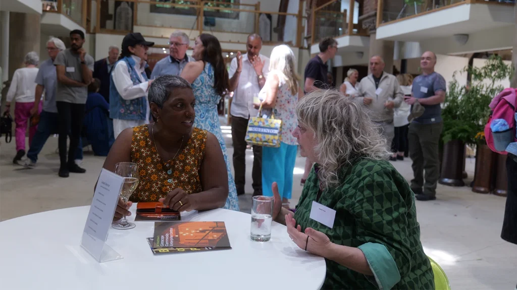 St Matthews Community Enterprise Centre with people
